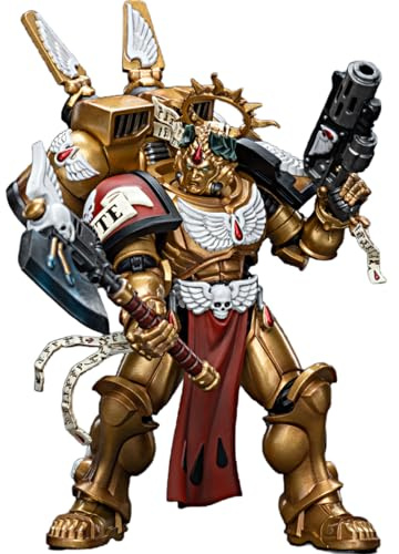 JOYTOY Warhammer 40k 1/18 Figura de acción Blood Angels Commander Dante, modelo movible de 4.9 pulgadas, figura coleccionable de regalo