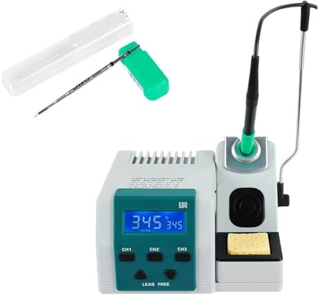 MZZYG Soldering Iron Station Soldering Station Lead-free 2S Rapid Heating Soldering Iron Kit Handle Universal 80W Power Heating System(5676)