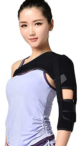 LTEJUMQ Cintura di Sostegno per la Spalla, Tutore per Imbracatura per Spalla, Compressione Spalla Bendaggio per Il Recupero della Sublussazione Dell'emiplegia da Ictus