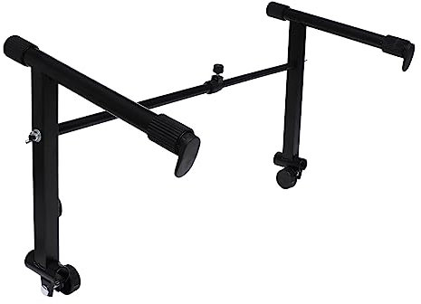 CIMAXIC Keyboardständer Etagen-elektroorgelständer Klavierständer Schwarz Zufälliger Stil