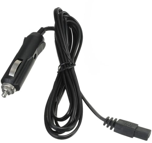 Zigarrenstecker 12V 5A DC Stromkabel Kabel, Auto-Zigarettenanzünder auf 12 V DC 2-poliger Kabelstecker, Stromversorgungskabel für tragbare Auto-Kühlbox, Kühlschrank