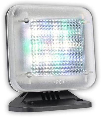 OSPSHPG LED Lamp Fake TV Simulator, Anti-Burglar Deterrent with Light Sensor and Timer, Automatic Power On/Off, Fake Dummy TV Simulator, for Home Security Burglary Protection