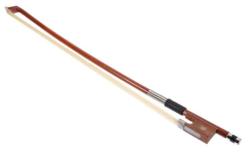 EXCEART 1/10 Haar Violine Bogen Ersatz Rot Sandelholz Violine Bogen Ausgewogene Praxis en für Anfänger Student