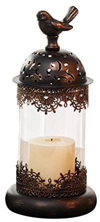 HEXEH Kerzenhalterhalter Retro American Candlestick Ornamente Romantic Candlelight Dinner Requisiten Dekoration Candlestick European Candlestick Home Kandelaber (Size : A)