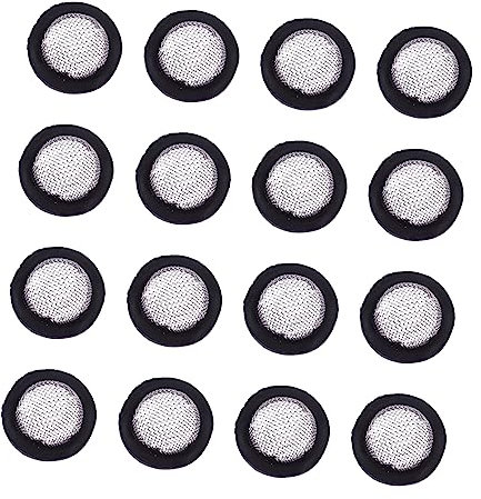 ULTECHNOVO 80pcs Shower Hose Rubber Washers Stainless Steel Gasket for Water Hose Rubber Seal Ring for Tap Washers Maintenance