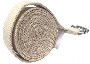 BESPORTBLE Cinturón Elástico de Yoga Grueso Banda Elástica de Fitness para Mujeres y Hombres Correa de Yoga Portátil para Ejercicio y Estiramiento