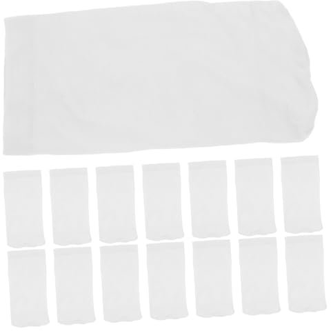 ANDRESLAD 20stücke Poolfiltersocken Für Skimmerkorb Skimmer Socken Zum Filtern Von Blättern Und Gras Mesh Taschen Für Poolreinigung Packung Elastische Lagerungstaschen Für Einbaupools