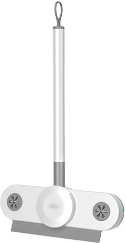 PEKJI Kunststoff-Fusselroller mit Deckel, waschbar, zum Aufhängen, Fusselentferner, bidirektionale Borsten, Fusselroller, Verbreiterungsrolle, 18 cm