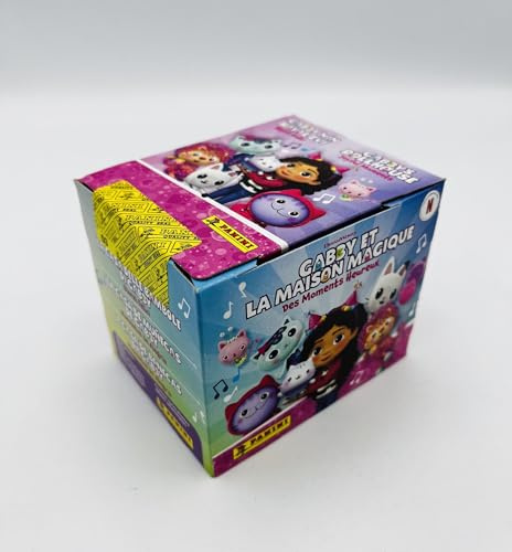 manuelkant Scatola Box da 36 Bustine per la raccolta di figurine LA CASA DELLE BAMBOLE DI GABBY Giorni Felici Sticker Album