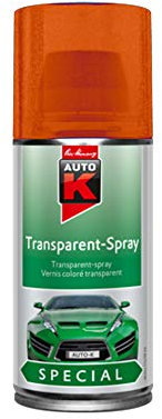 Kwasny Auto-K Transparent-Spray Lack Spray Lackspray Spraylack Glas Metall Keramik orange 150 ml