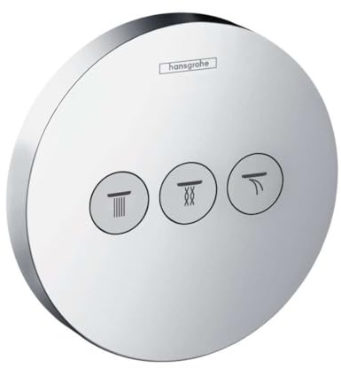 hansgrohe ShowerSelect S Unterputz Ventil, für 3 Funktionen, Chrom