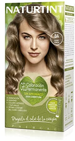 Naturtint Biobased| Haarfarbe Oohne Ammoniak | 8A Aschblond | Hoher Anteil an natürlichen Inhaltsstoffen | 170 ml