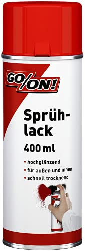 Sprühlack RAL 3000 Feuerrot 400 ml Hochglänzend GO/ON