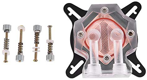 Universal GPU Water Cooling Block with 40MM Copper Base - Anti-Oxidization Technology for Computer PC