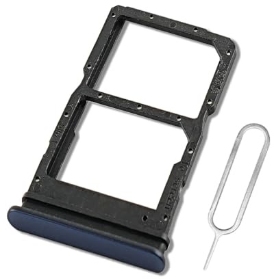 Eonpam Tiroir Carte SIM pour (Honor X8 5G) Support Qualité d'origine Remplacement Plateau Memory SD Slot Carte SIM avec Aiguille SIM(Bleu)
