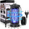 AOOWU Lampada Antizanzare, 11W 1200V Zanzariera Elettrica Antizanzare Elettrico Impermeabile, Lampada Zanzare Interno 360°, UV Lampada Zanzare Senza Radiazioni, per Giardino Interno Esterno