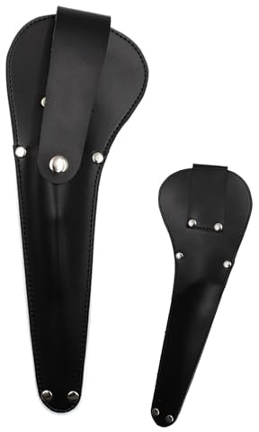 Funda para podadora, funda para alicates | Soporte portátil para cinturón de cuero PU - Funda protectora, funda para tijeras de bordar, funda para podadora manual para tijeras, tijeras, podadoras manu