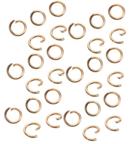 ARTIBETTER 30stücke Teiliges Von Robusten Verbindungselementen Für Diy-projekte Offene Biegeringe Und Spaltringe Zum Basteln Von Schmuck Und Armbändern