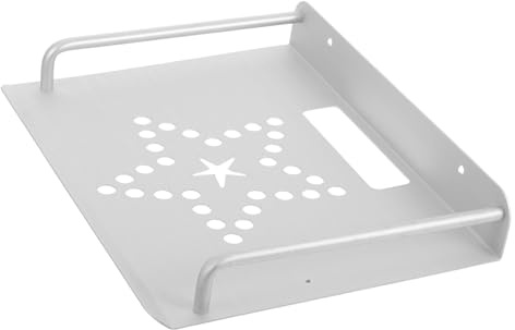 LALAFINA Projector Rack Router Wall Mount Bracket Cable Box Mount Projector Stand Shelf Universal or Installation För Organiserad Mötesrumsinställningar