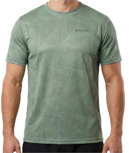 Oliver Basic Sport T-Shirt – Funktionsshirt - Kurzarm aus 100% Polyester - Atmungsaktiv & Schnelltrocknend - Sportshirt für Training & Freizeit
