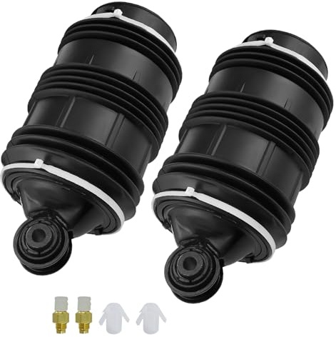 2X Luftfeder Luftfederung mit 2Pins Hinten Links Rechts Luftfederbälge Kompatibel mit Mercedes-Benz E-Klasse T-Model S211 2113200925