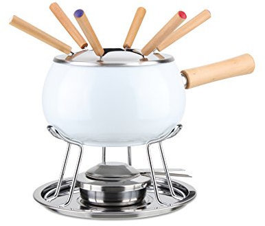 Fonduta Pz.12 Inox Sm.Bianco