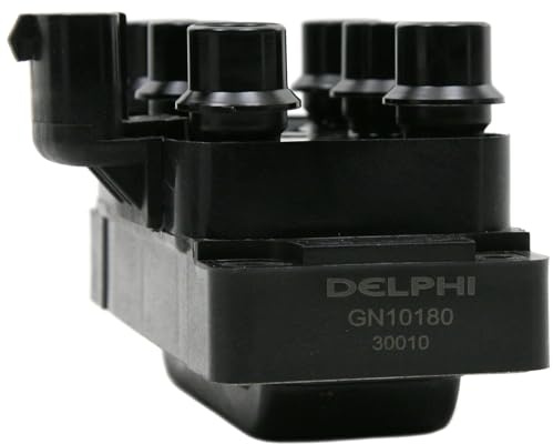 DELPHI GN10180-12B1 Zündspule 12V Kompatibel mit FORD MONDEO II Kombi BNP 5008196 6489415 GN10180 | Kompatibel mit: FORD COUGAR, MONDEO I, MONDEO I Stufenheck, MONDEO I Turnier, MONDEO II, MONDEO II Stufenheck