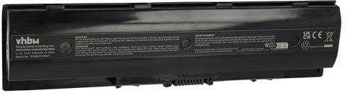 vhbw batteria compatibile con HP Envy TouchSmart 14z, 14t, 14 Touch, 15, 14, 15-j000, 15-d199, 15-d000 notebook (4400mAh, 10,8V, Li-Ion)