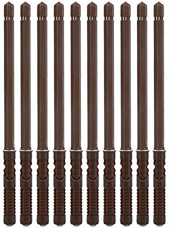 Supporto per mensola nascosto parete 10PCS, supporto per mensola galleggiante, staffe di fissaggio hardware per scaffale, decorazione murale (145 mm/5,7 pollici)