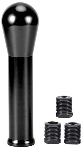 Pomo de cambio de palanca de cambios ,15cm/5 . 9in cambio Manual automático de la perilla de aluminio accesorio Universal para coche
