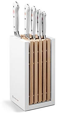 WÜSTHOF Classic White knivblock med 5 artiklar