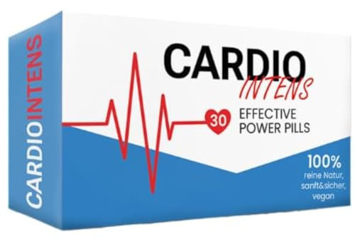 CARDIO Herz: Reguliert den Blutdruck - unterstützt Gesundheit schneller zu erreichen - Deutsche Herstellung