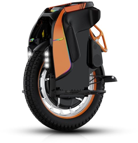 KINGSONG Monociclo Elettrico S19 Pro 1776Wh, Moteur 3500W, Autonomia fino a 150 km, Velocità limitata 25km/h, Pneumatico 18, Schermo, 2 porte di ricarica USB