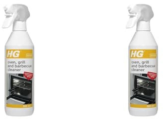 HG oven, grill and barbecue cleaner 0.5L (Pack of 2)