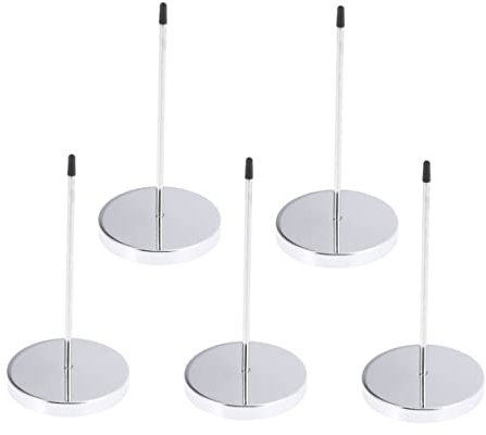 SHINEOFI 5pièces Fourchette à Menu Acier Inoxydable Porte-facture Pour Restaurant Bureau Plieuse à Aiguille Pour Reçus Accessoire De Rangement Couleur Aléatoire