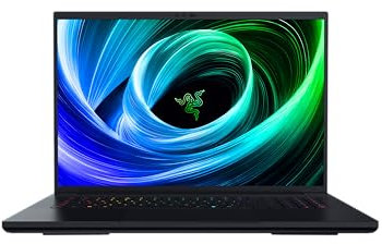 Razer Blade 18 (2025) - 18 Zoll Gaming-Laptop - NVIDIA GeForce RTX 5090 - Intel Core Ultra 9 275HX - 18 Dual Display UHD+ 240Hz - FHD+ 440Hz - 32GB DDR5-2TB SSD - QWERTZ DE-Layout | Schwarz