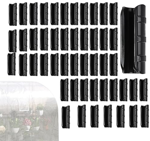 Morsetti Per Serre – Clip Per Tubi Agricoli Per Carichi Pesanti | Di Fissaggio Per Strutture Da Giardino | Fissaggi Per Tunnel In Poliestere Per Telai Di Ombreggianti A Traliccio, Ripari