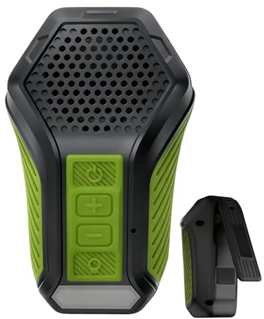 Generico Altoparlante Wireless Indossabile,Dispositivo per Musica con Luce LED - Altoparlante Portatile Per Corsa - per Corridori Appassionati di Fitness Corsa Palestra Escursionismo Ciclismo Viaggio