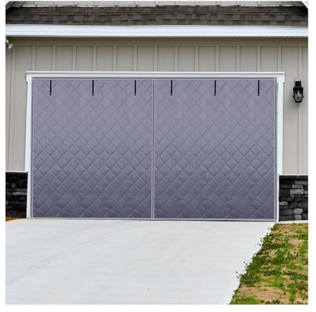Isolerad garagedörrgardin, vattentät vinterskärmsats (3,20 x 3,05 m) med viktad botten, perfekt för bilskyddTillgänglig i 244 x 213 cm, 274 x 213 cm, 487 x 213 cm