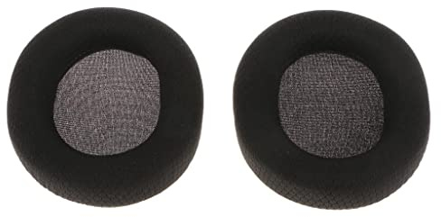 Replacement Ear Pads for 3/5/7 Helmet Headphones - 2 Pack, 99mm (3.9 inch) Soft Leather & Sponge Cushions