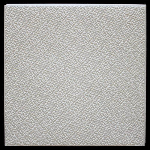 10 qm | Deckenplatten | EPS | formfest | Marbet | 50x50cm | Grys