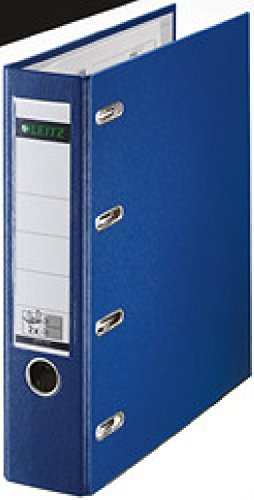 Doppelordner mit Schlitzen 8cm Für Format 2x A5 blau