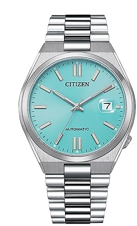 Citizen Automatikuhr NJ0151-88M Edelstahl blau