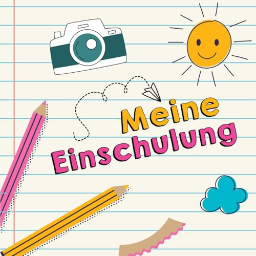 gästebuch einschulung erinnerungsalbum : Fotoalbum zum Schulanfang für Jungen & Mädchen | Endlich Schulkind: Mein erster Schultag Gästebuch