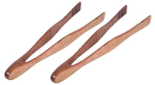 Cabilock 4 Pièces à pincettes de cuisine de chef pince à hamburger pince à steak pour barbecue grille- pince de service de cuisine clips de service En