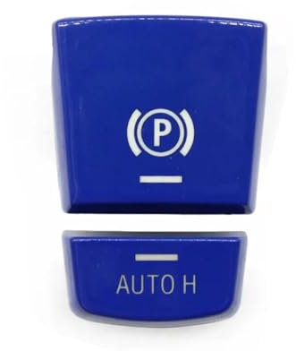 Kompatibel Mit 5 7 Series X3 X4 X5 X6 F01 F02 F10 F18 F12 F15 F16 F25 Elektronischer Parkbremsschalter Handbremsabdeckung Auto H-Taste 6131 2822 518 Handbremsschalter(color1)