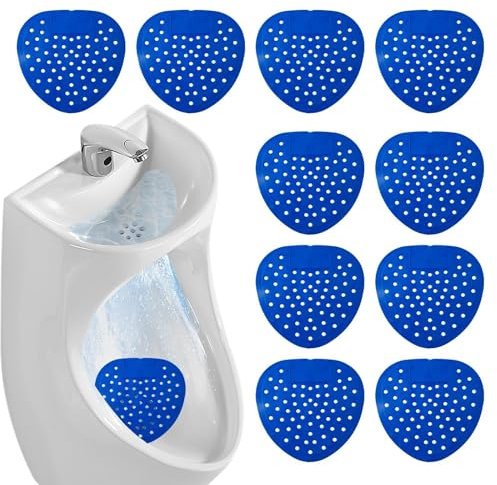 Urinal Deodorizer Mats,Air Freshener Filter 10PCS Natural Urinal Mat | Harmless Urinal Pad Safe for Hotels Bathrooms Toilets Restrooms Homes Hostels