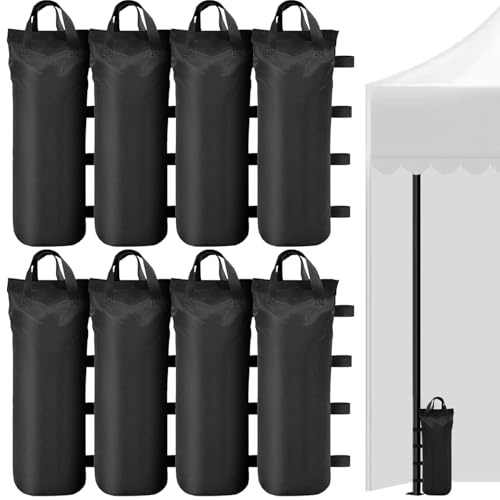 XHYASD Lot de 8 sacs de sable pour tonnelle de 50 x 20 cm