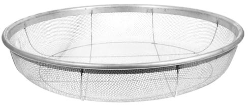 Veemoon Rundes Gartensieb - 16.51 * 2.95 Zoll Feinmaschiges -Sieb Für Gartenarbeit Kompostieren Und Bodenbearbeitung Ideal Für Erde Und Sand