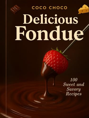 Fondue Pot Cookbook: 100 Fondue Recipes Book to Master the Art of Fondue from Classic to Creative - An Easy-to-Follow Guide and Collection of the ... | Coco Choco (Ultimate Recipe Collection)